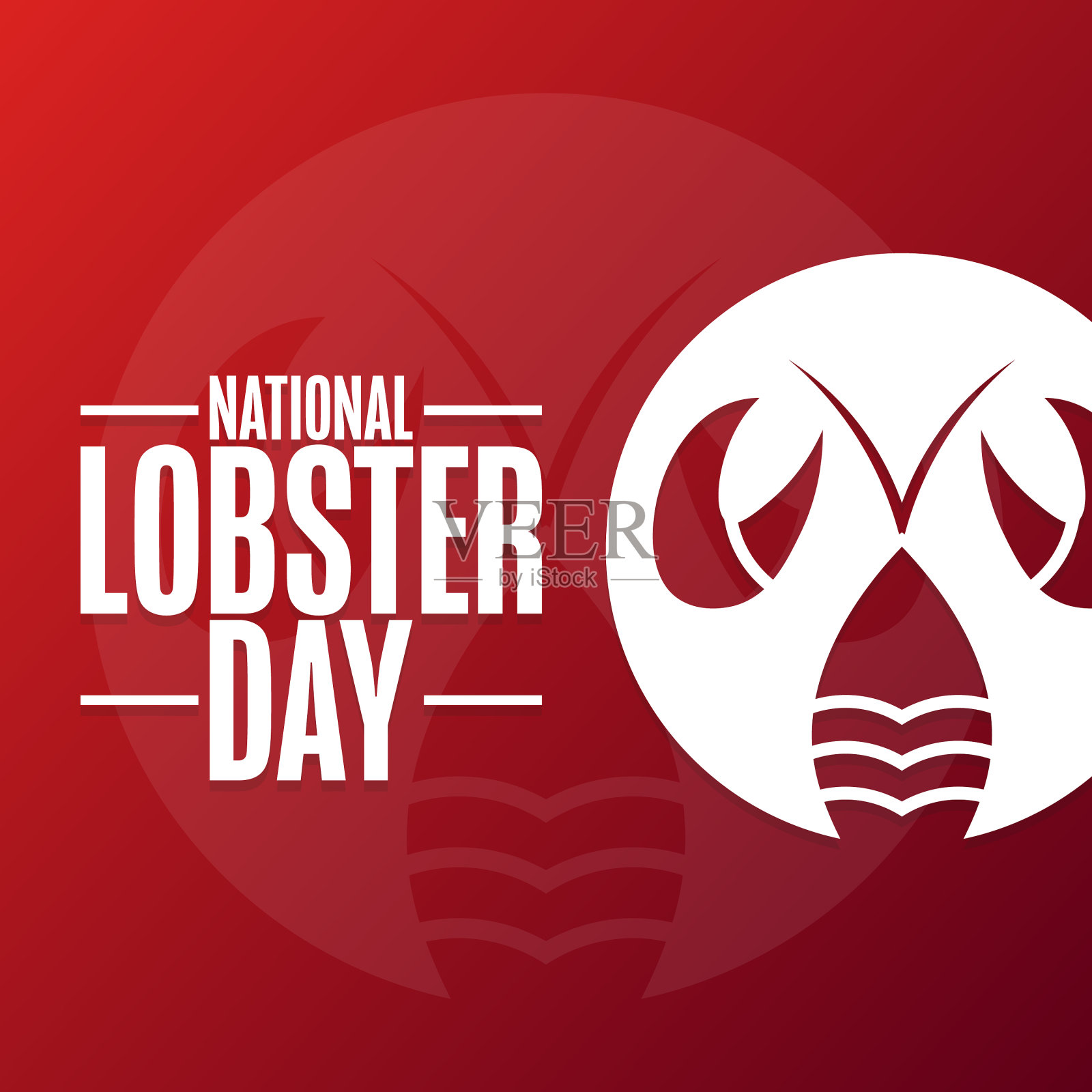 全国龙虾节假期概念模板插画图片素材