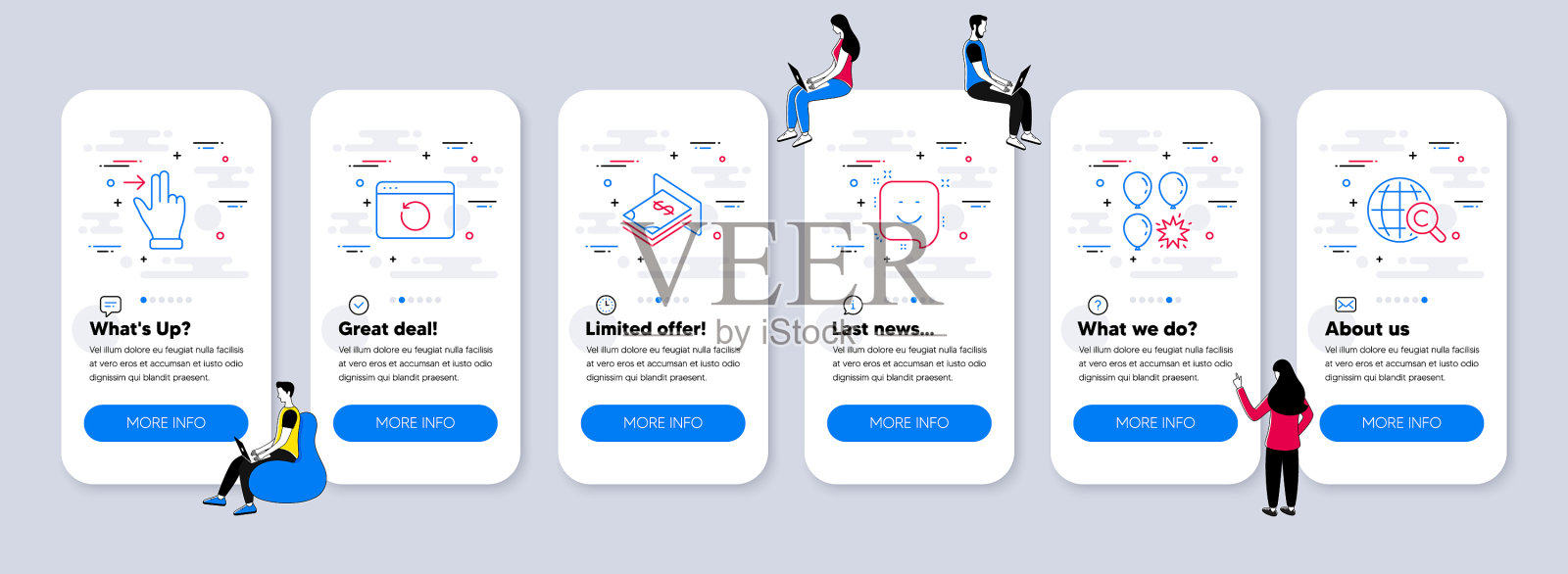 商业图标集包括图标作为ATM钱图标素材