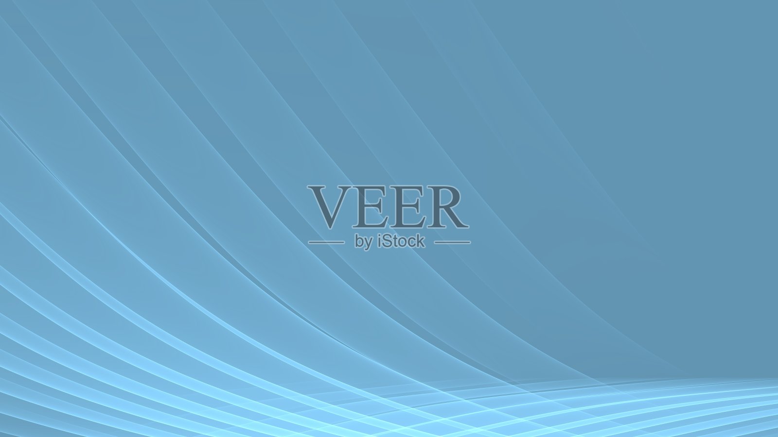 背景抽象8K蓝白色浅蓝色深蓝色波浪线曲线梯度插画图片素材