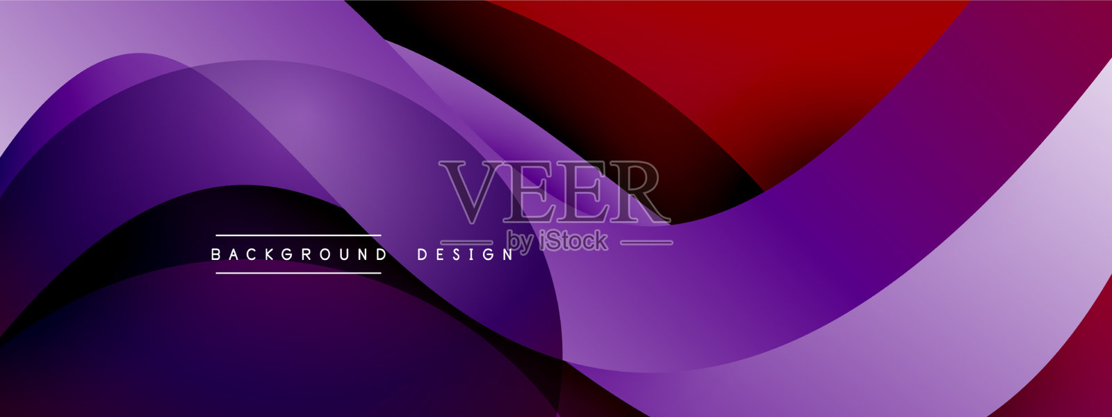 抽象交叠线和圆几何插画图片素材