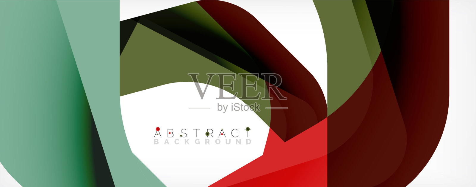 最小抽象背景-颜色重叠插画图片素材