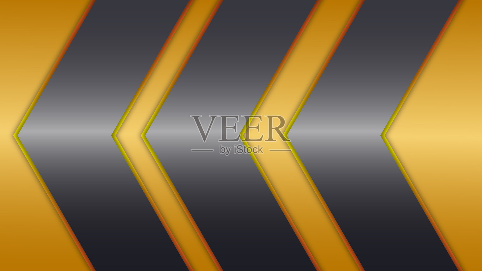 金属箭头bg插画图片素材