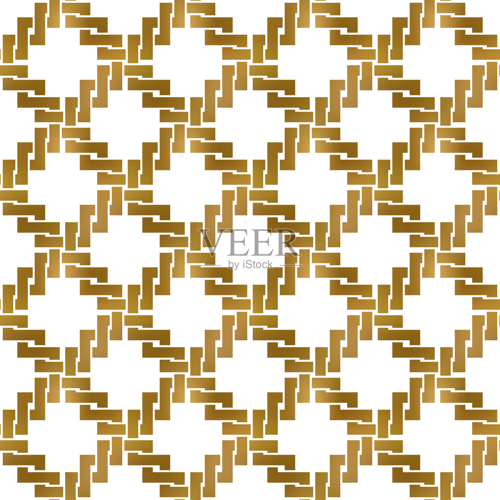 传统可重复的金色背景插画图片素材