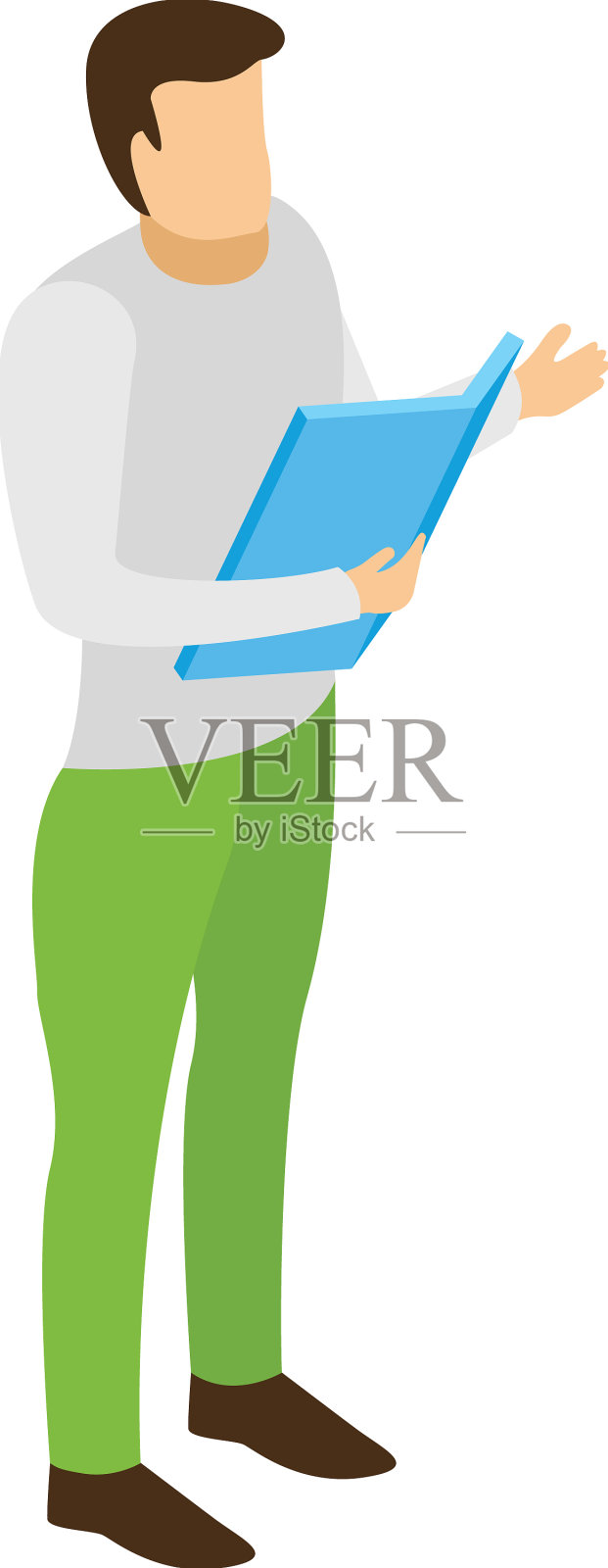 学习的学生插画图片素材