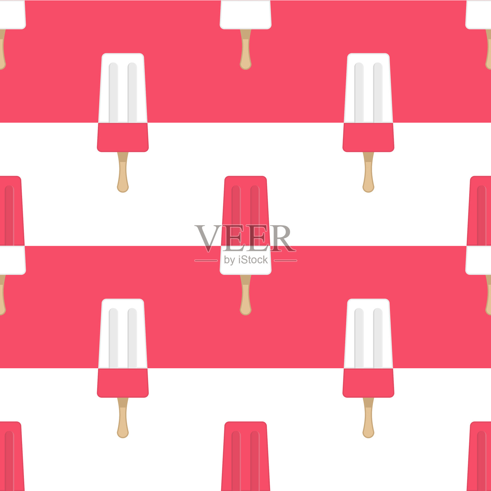 冰淇淋的背景插画图片素材