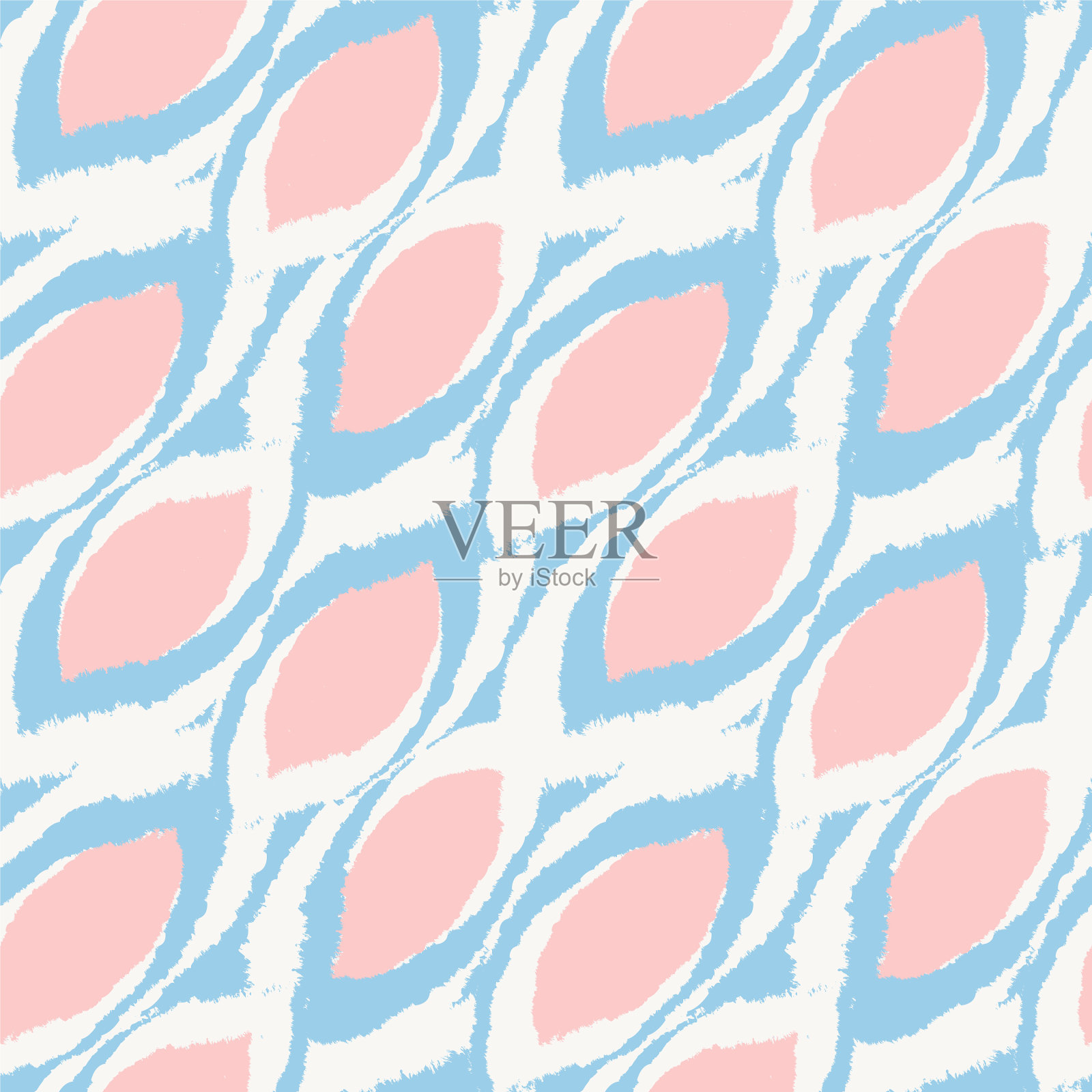 笔触毛无缝图案插画图片素材