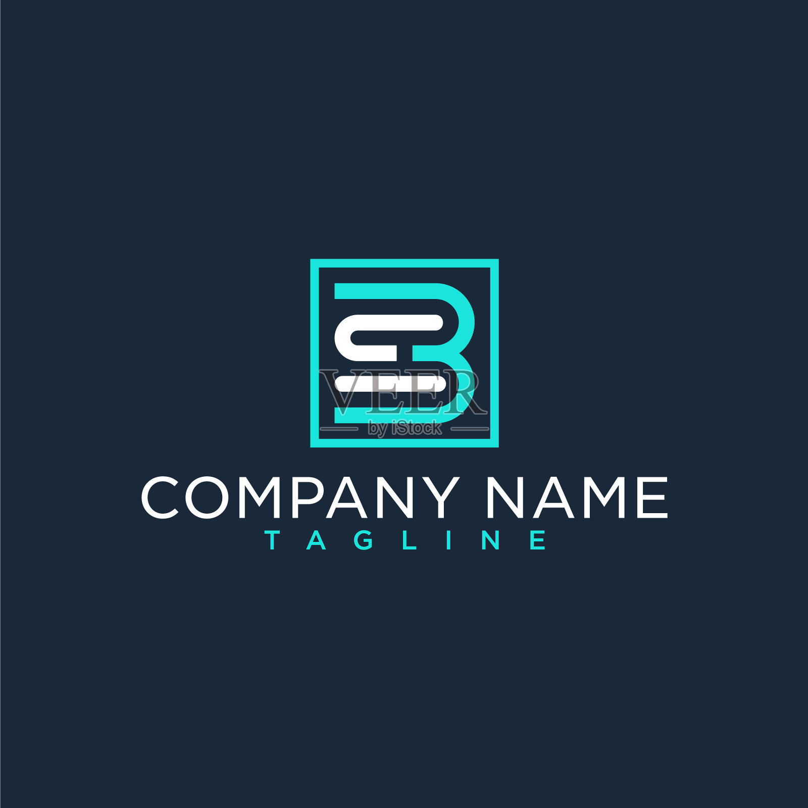 sb最初的标志奢华设计灵感插画图片素材