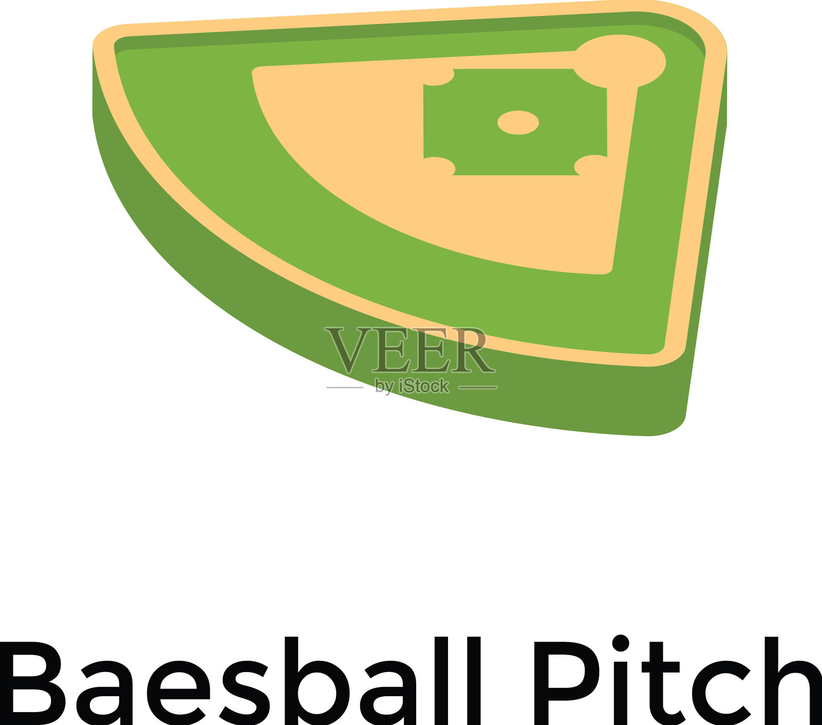 棒球投球插画图片素材