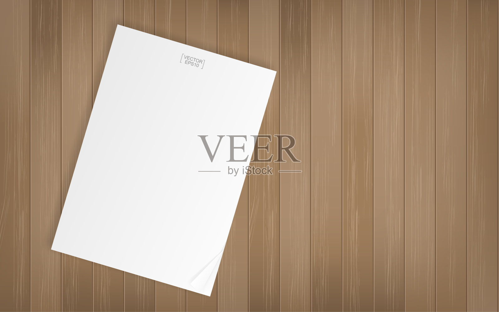 白色纸张上的木纹和纹理为背景。抽象的模板设计背景。插画图片素材