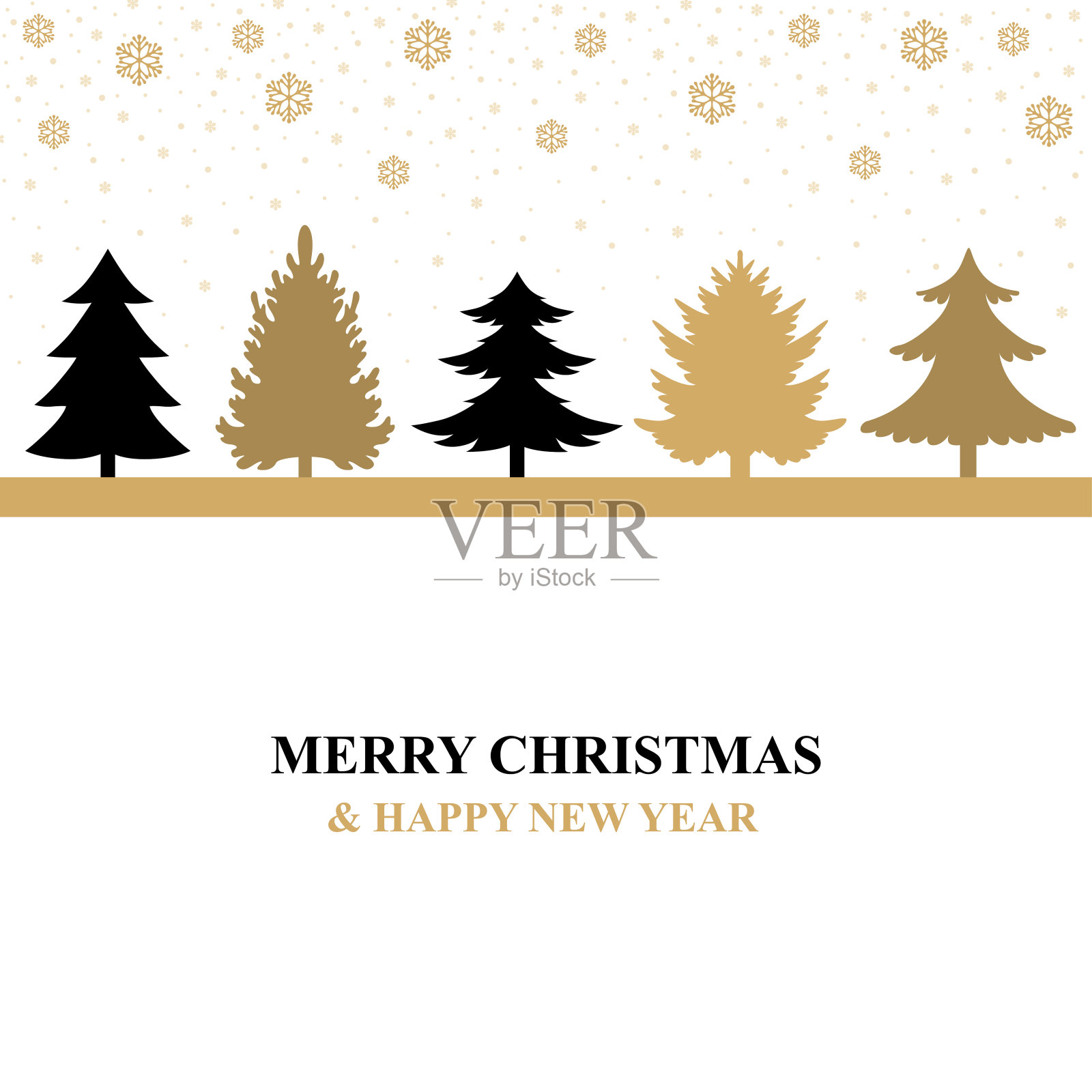 圣诞贺卡设计模板素材