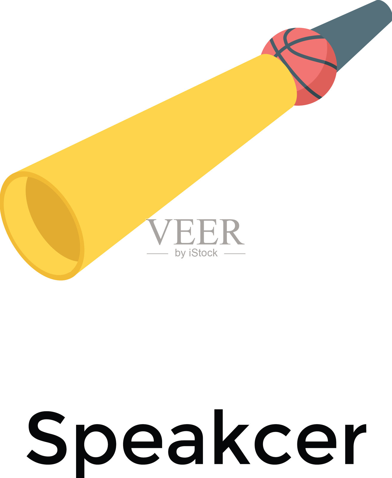 演讲者插画图片素材