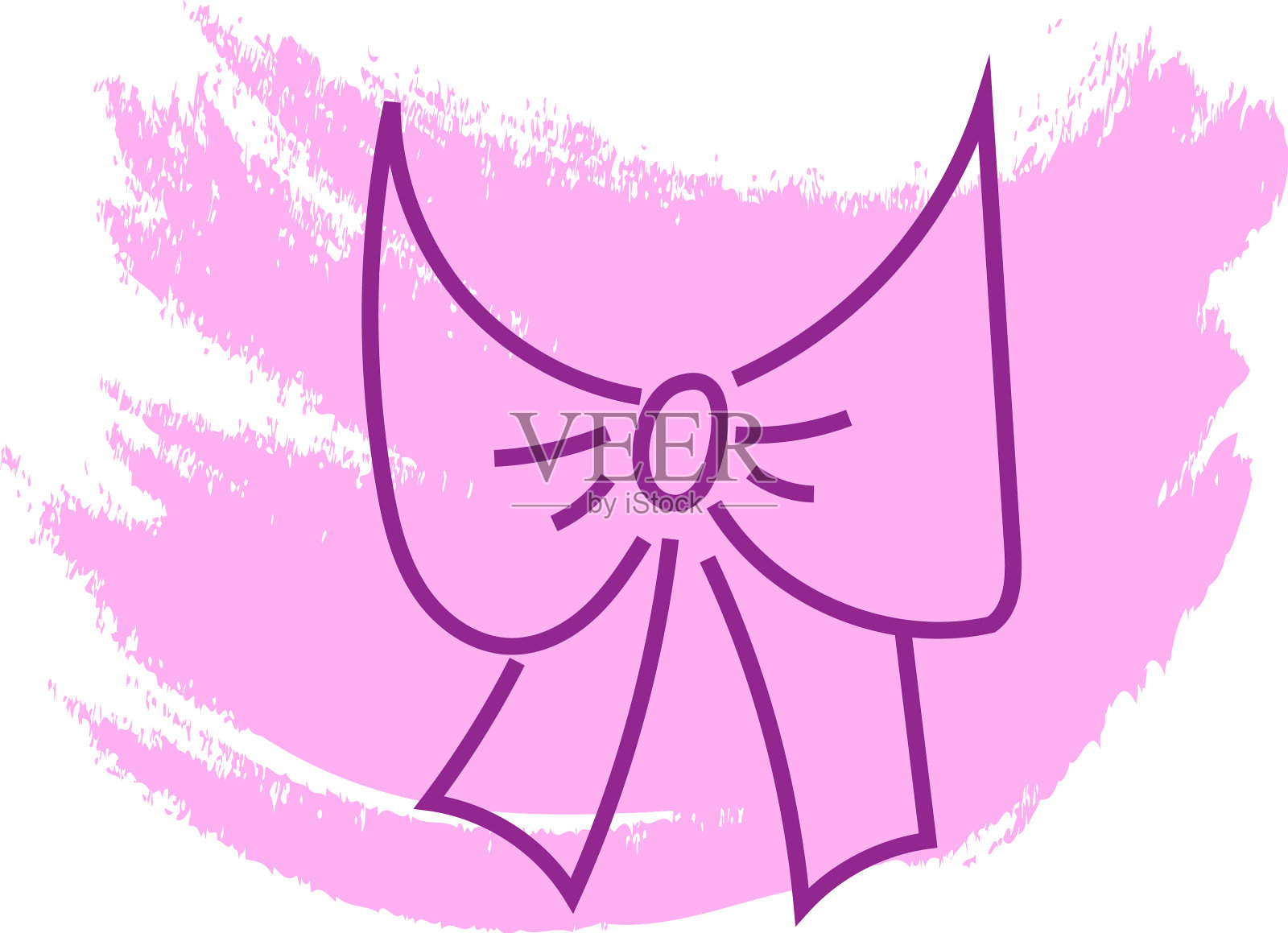 图层bow图标在白色背景上设计元素图片