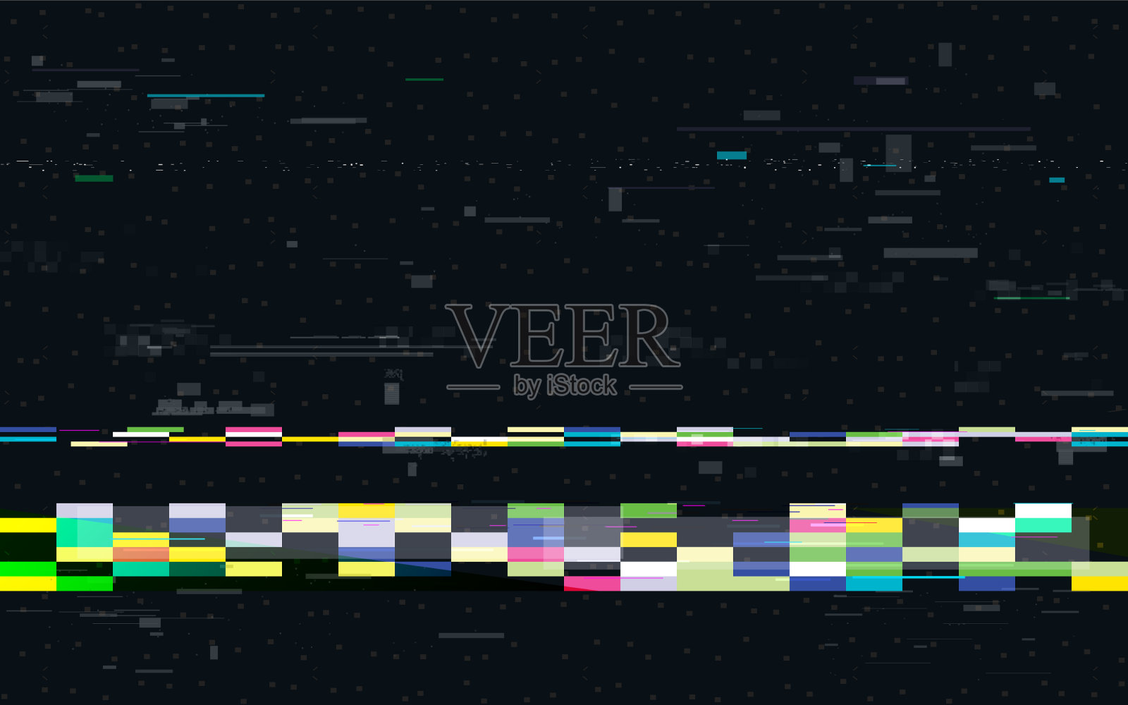 故障背景视频信号失真插画图片素材