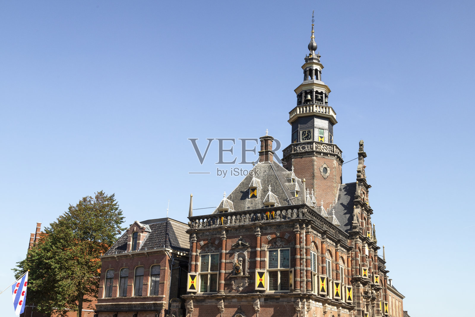 波尔斯瓦德市美丽的市政厅照片摄影图片