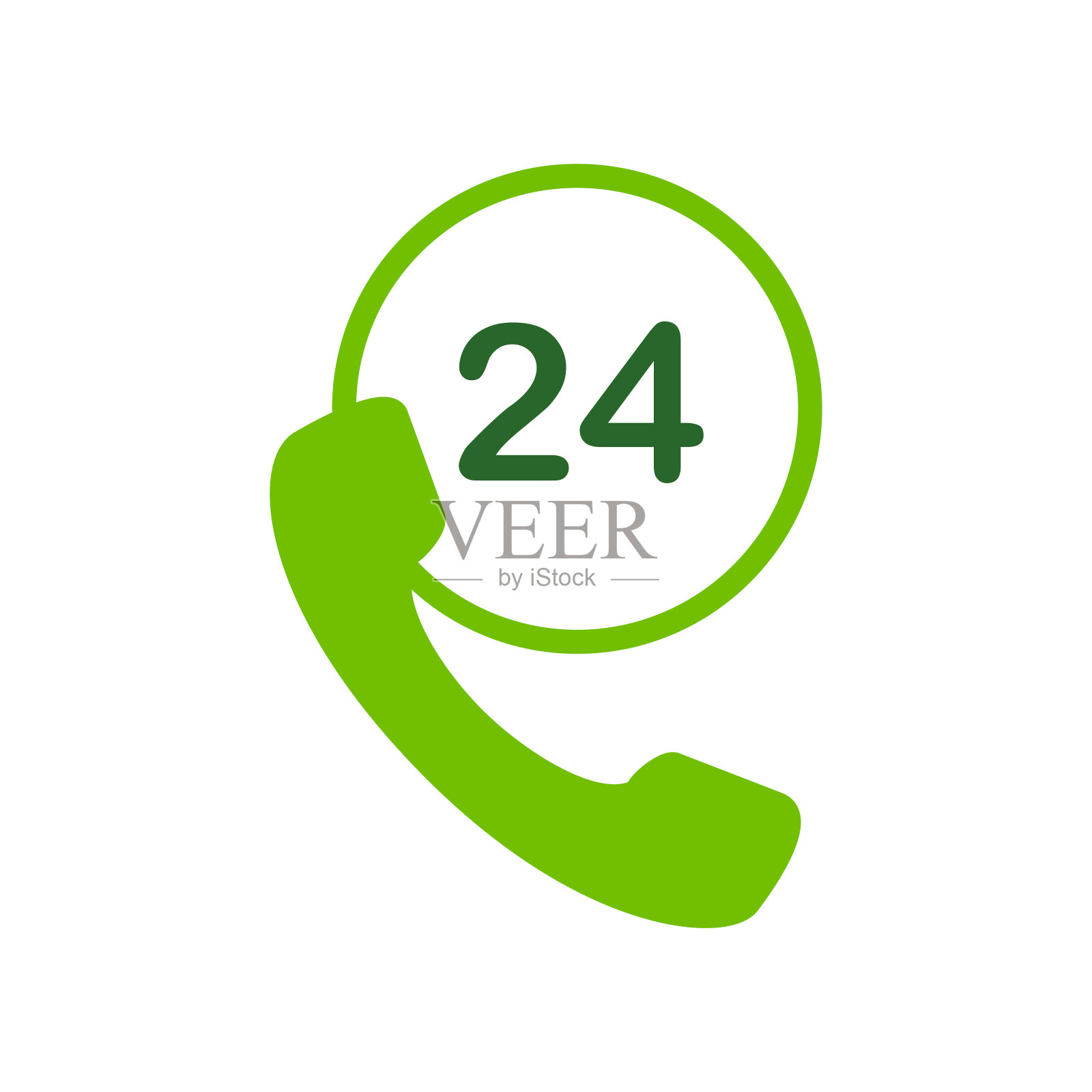 电话图标插画图片素材