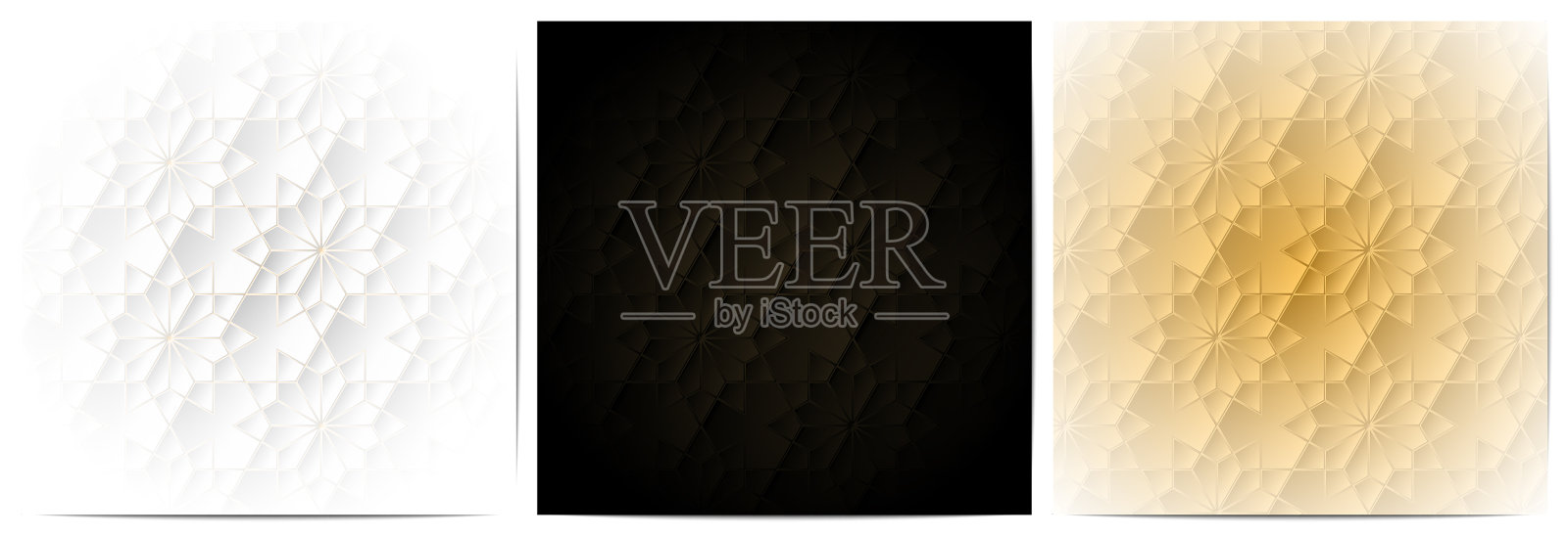 集几何图案多边形形状插画图片素材