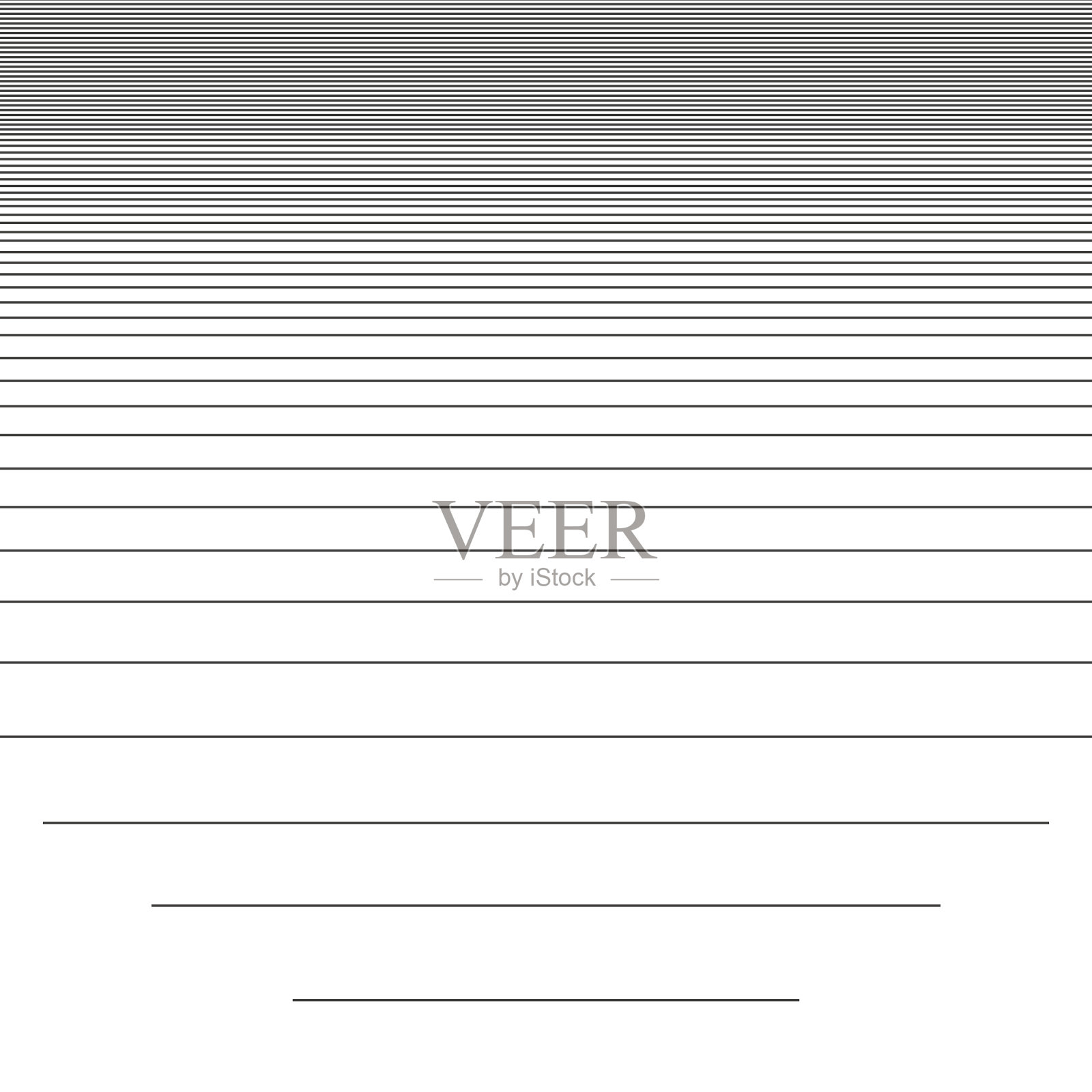 白色水平条纹无缝模式插画图片素材