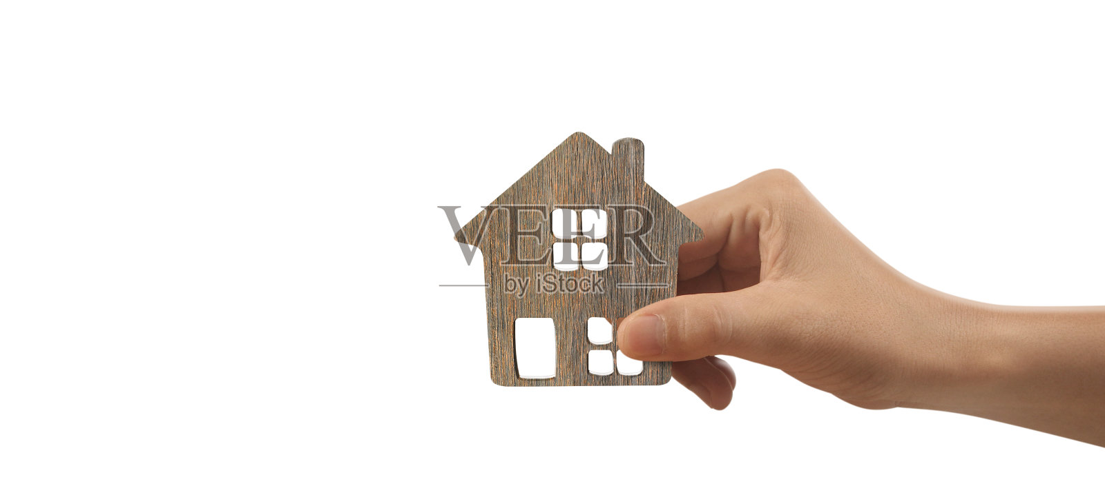 住宅住宅结构在手，商业家居理念照片摄影图片