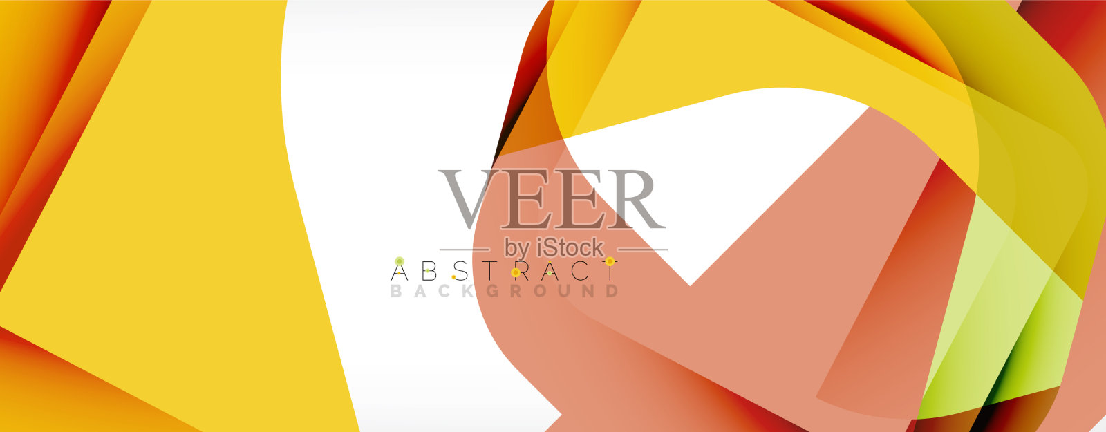 最小抽象背景-颜色重叠插画图片素材