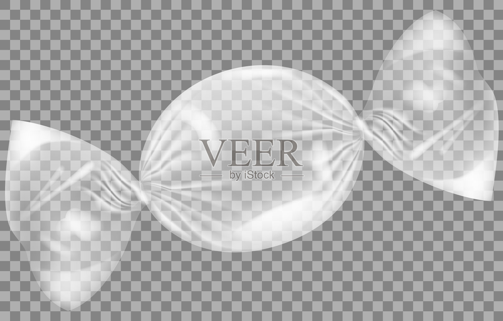 透明塑料包装糖果聚乙烯插画图片素材