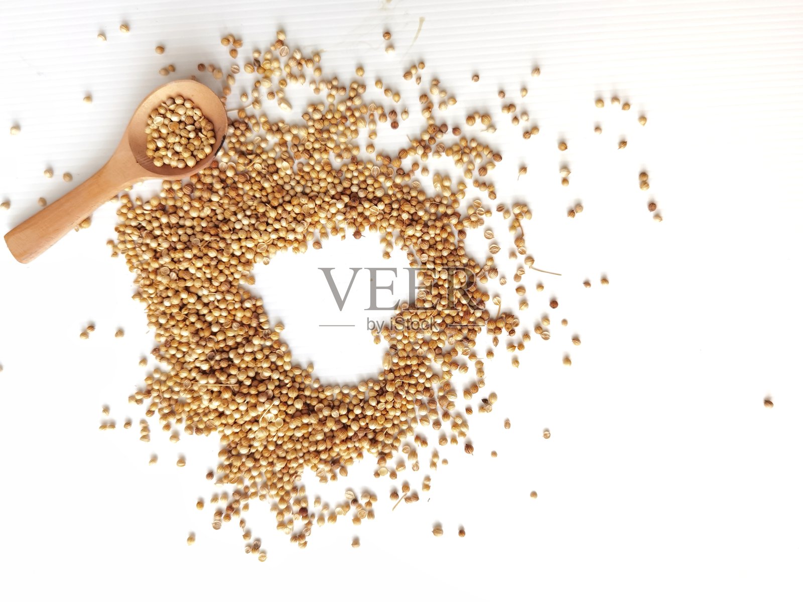 白板上有香菜籽照片摄影图片