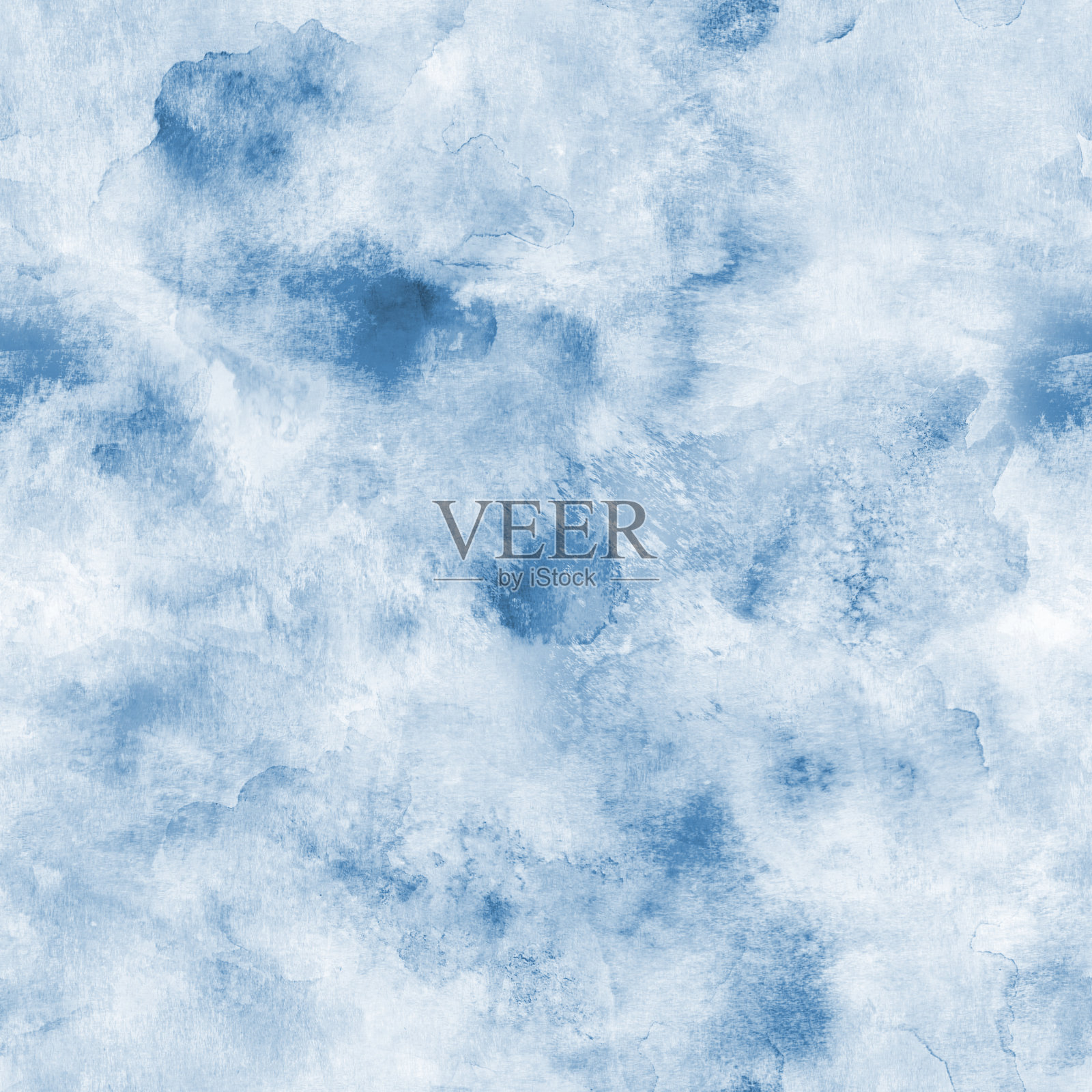 抽象的水彩背景。丰富多彩的无缝模式插画图片素材