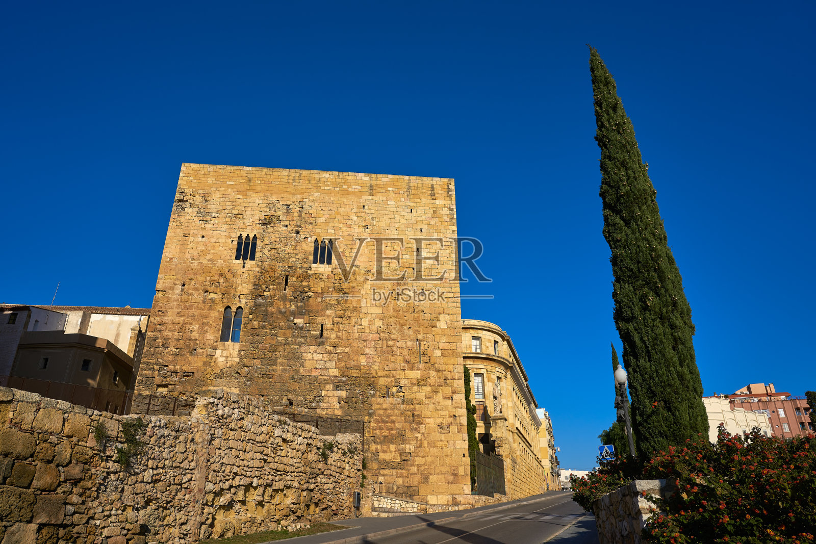 塔拉戈纳的比勒陀利亚塔照片摄影图片