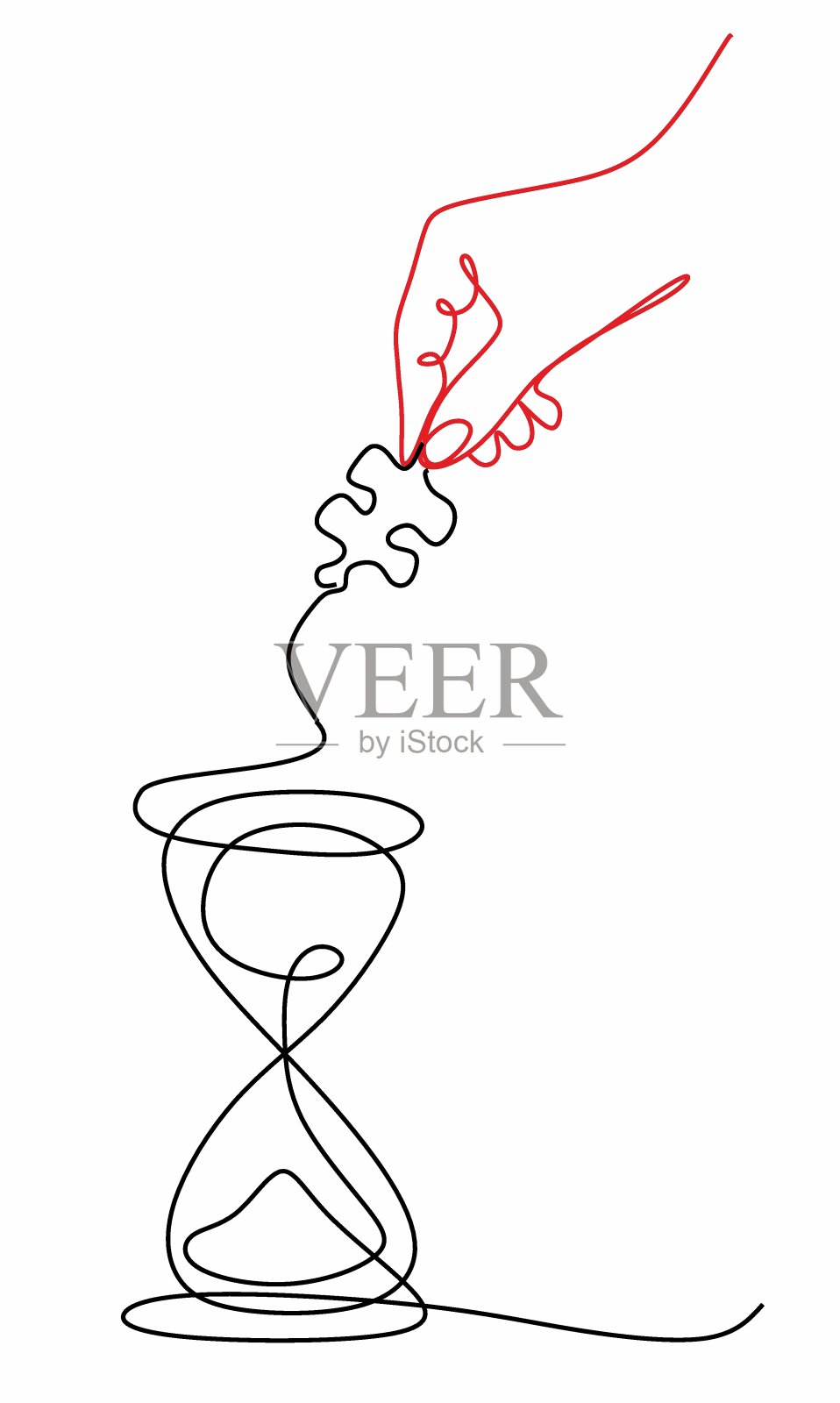 形象的描述插画图片素材