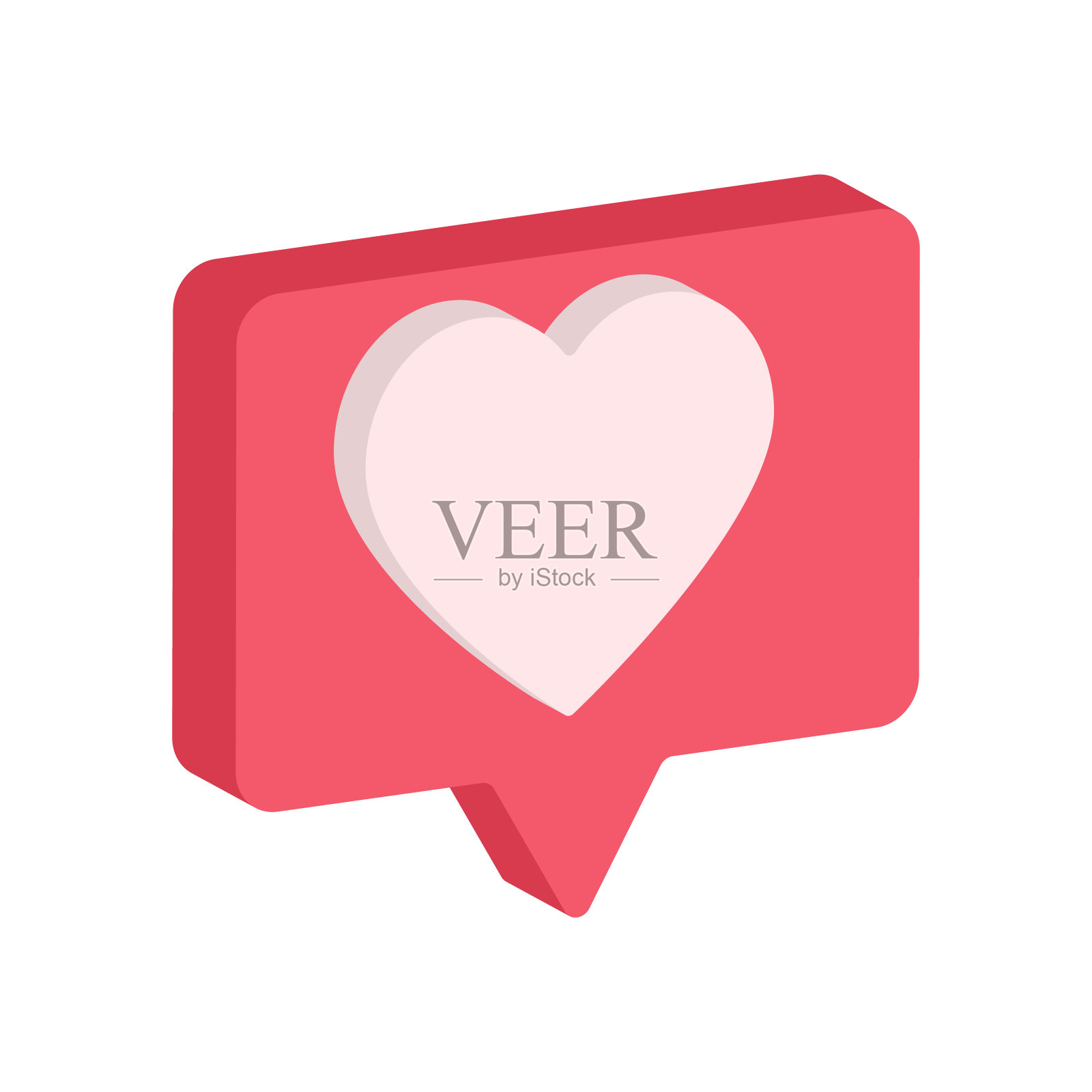 通知图标。社交网络应用图标。矢量图图标素材