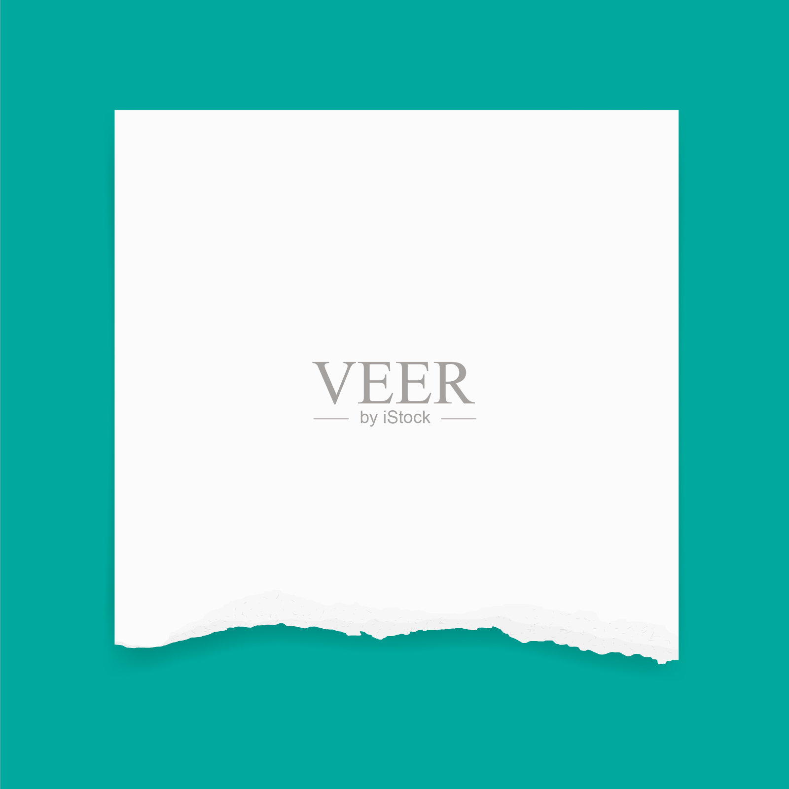 撕裂的纸张边缘作为背景。撕纸纹理背景与区域的复制空间。插画图片素材