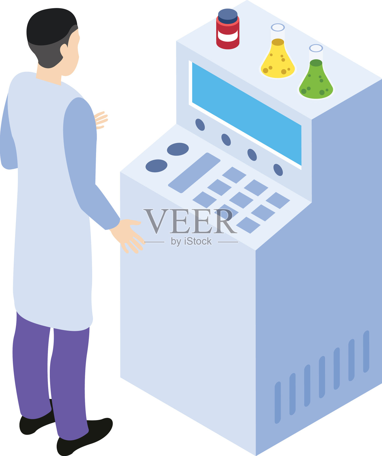 实验室的机器设计元素图片