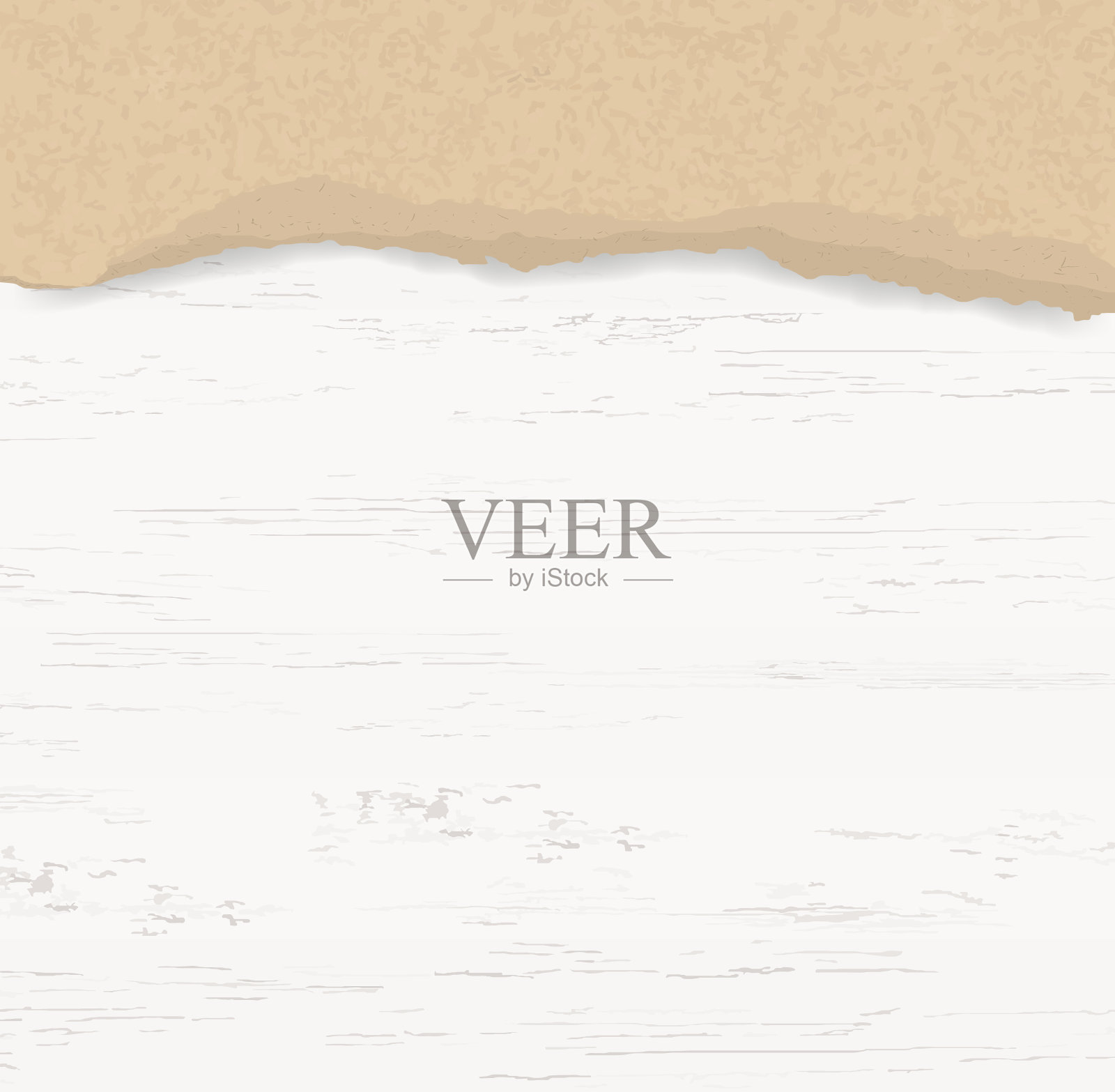 撕纸背景上的木材纹理。插画图片素材