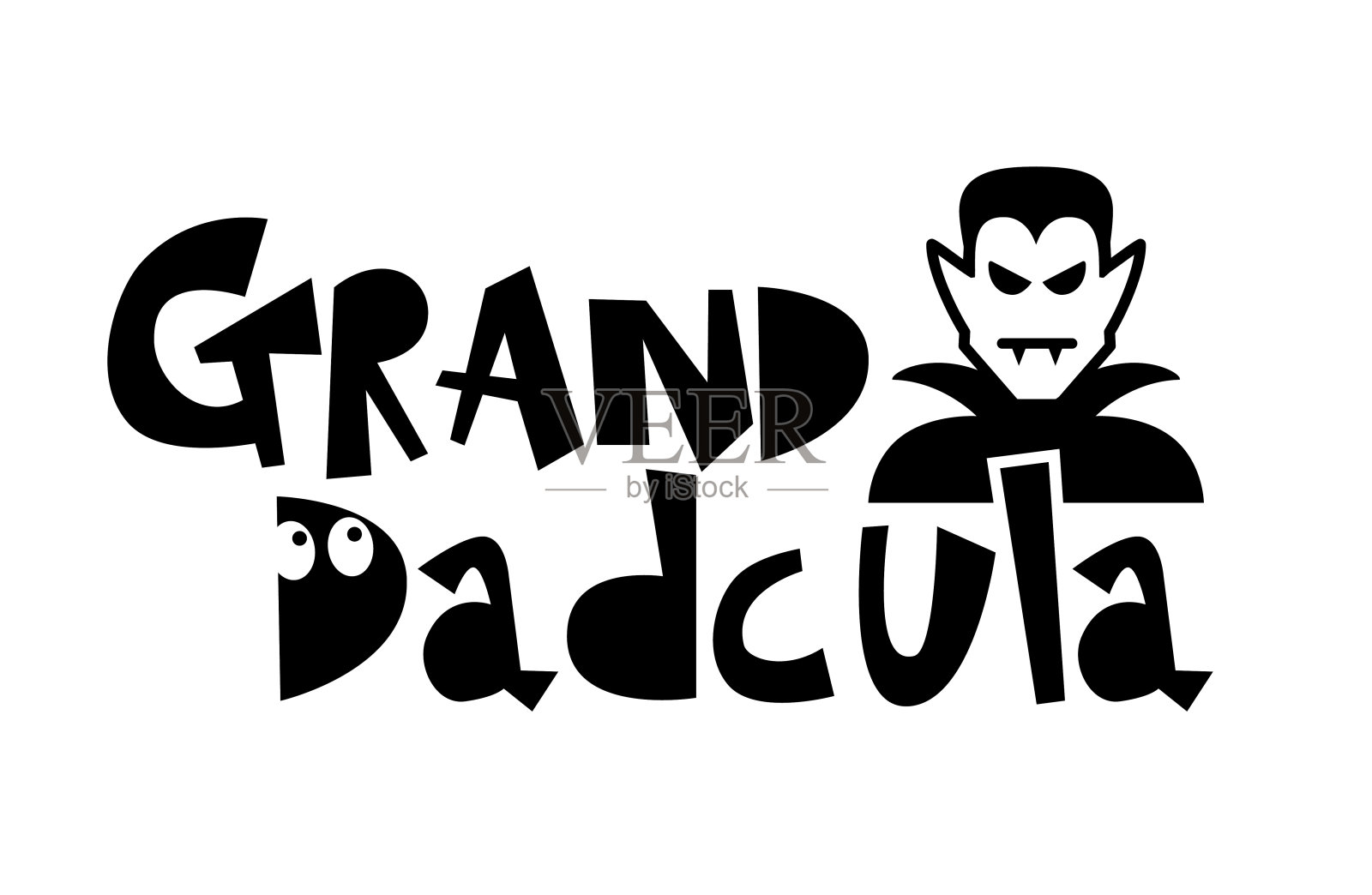 万圣节t恤设计。可怕的t恤设计插画图片素材