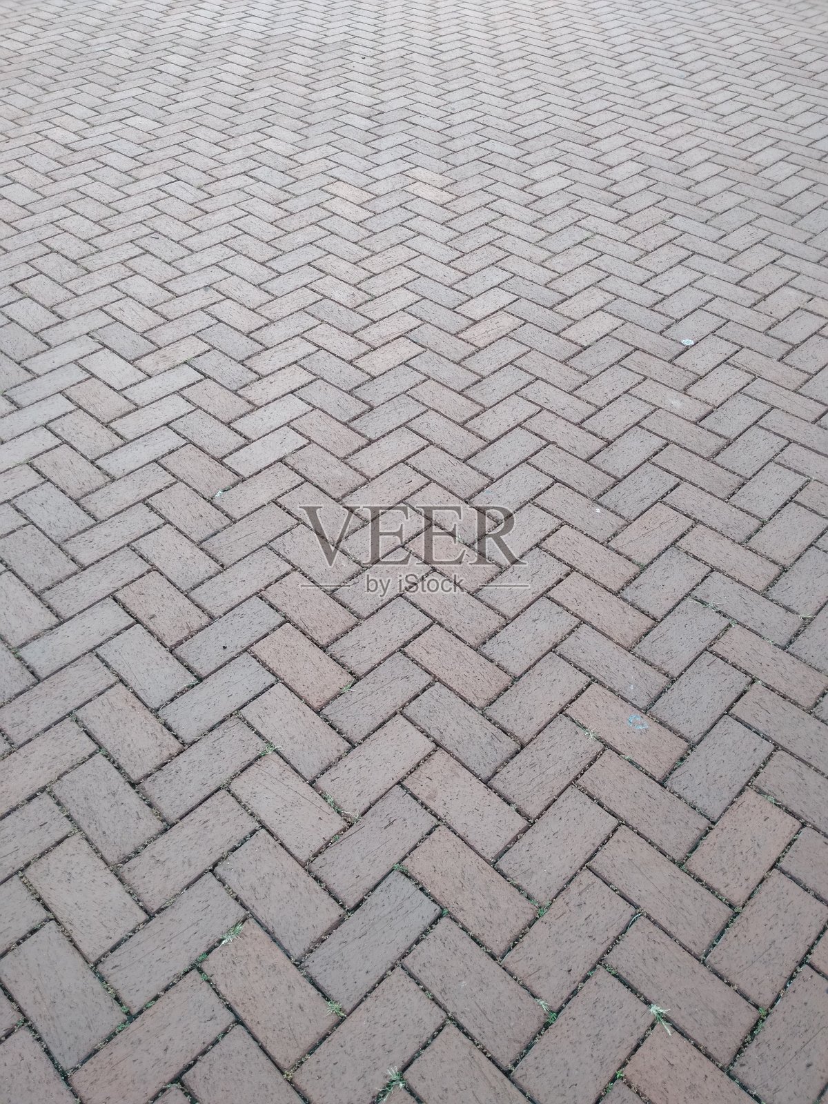 深色砖地板纹理，透视图照片摄影图片