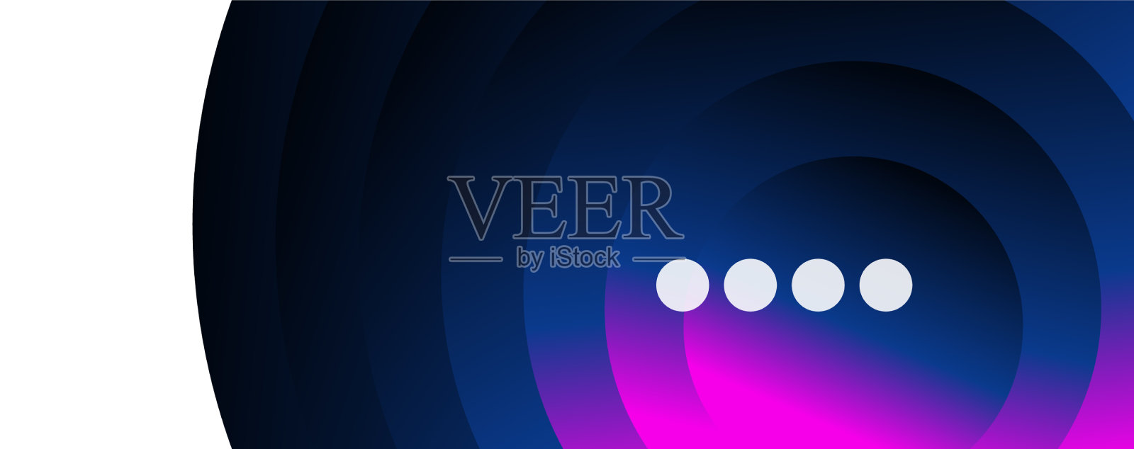 流体梯度旋转和圆圈明亮的颜色插画图片素材