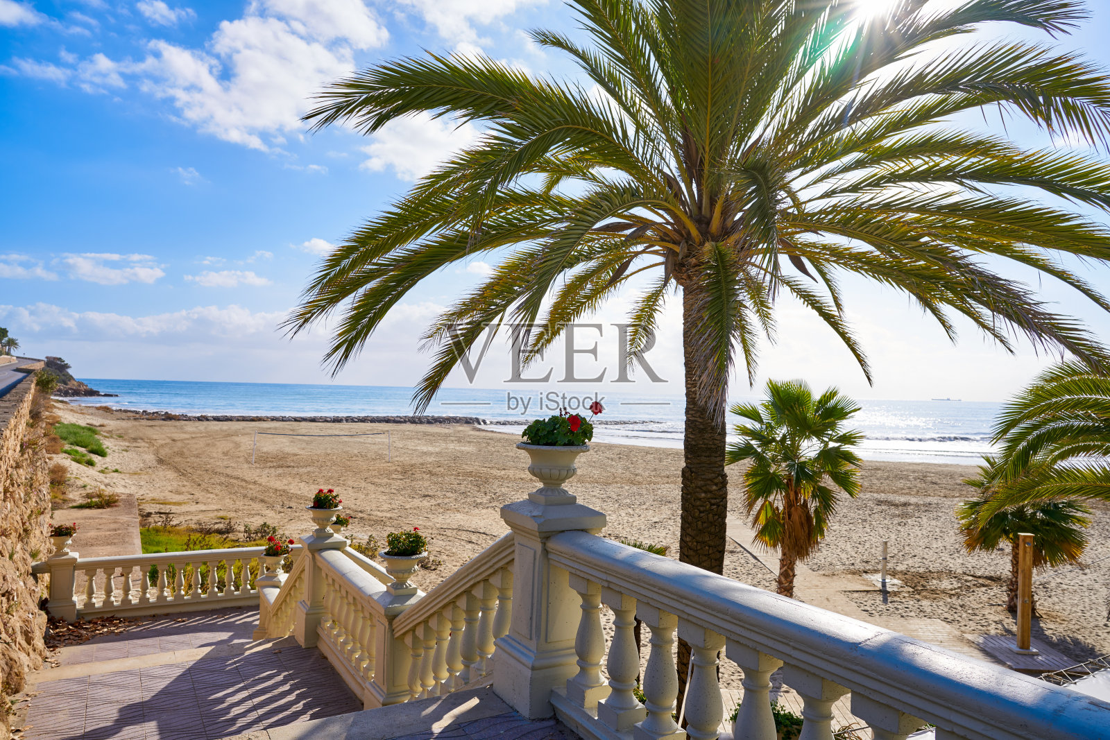 Benicassim Voramar playa海滩卡斯特龙照片摄影图片