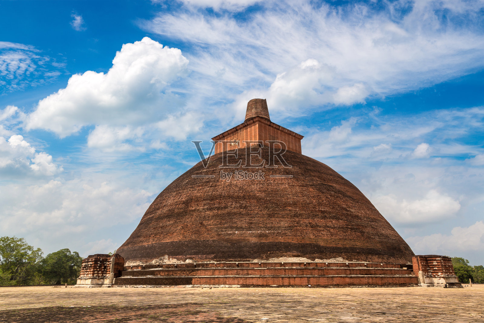 斯里兰卡的Jethawanaramaya佛塔照片摄影图片