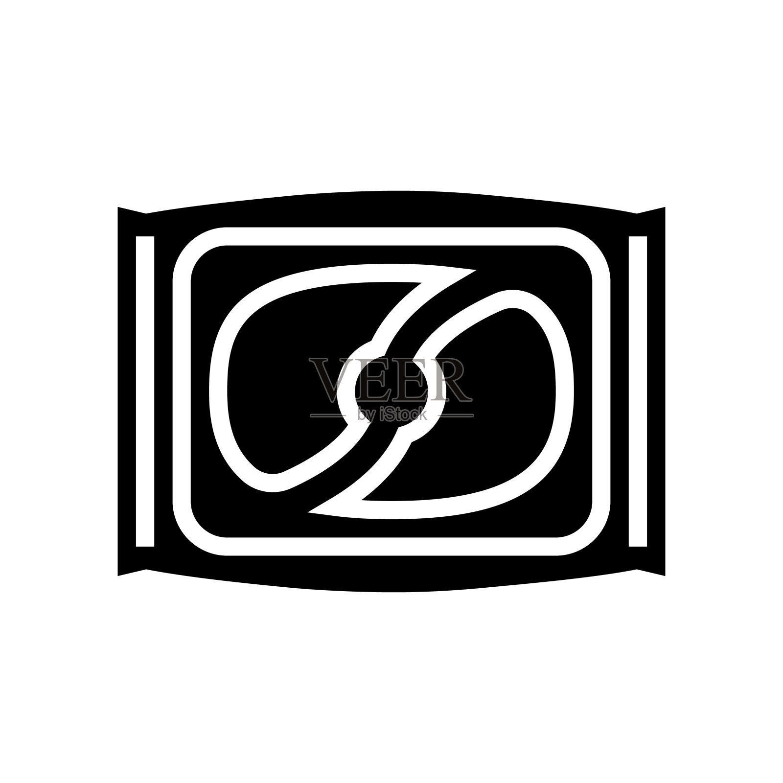 豆荚洗涤剂字形图标矢量插图插画图片素材