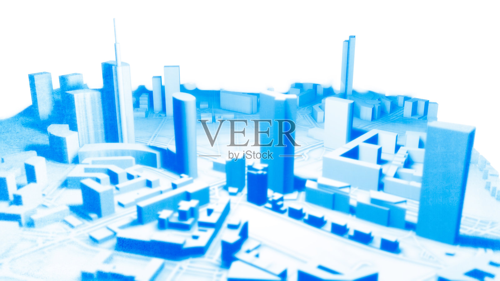 米兰的中心建筑和摩天大楼。伦巴第。意大利。天际线照片摄影图片