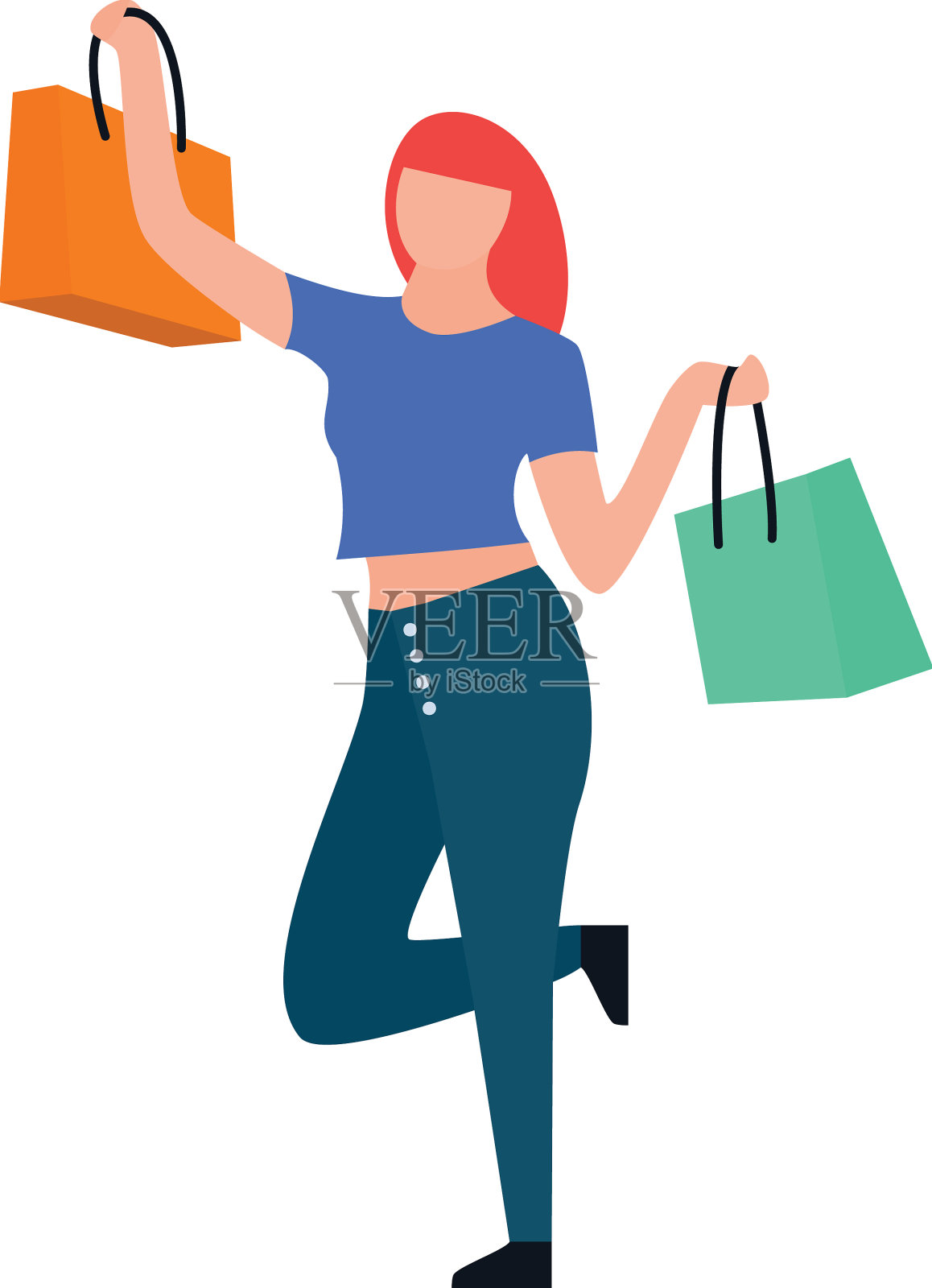 购物袋设计元素图片