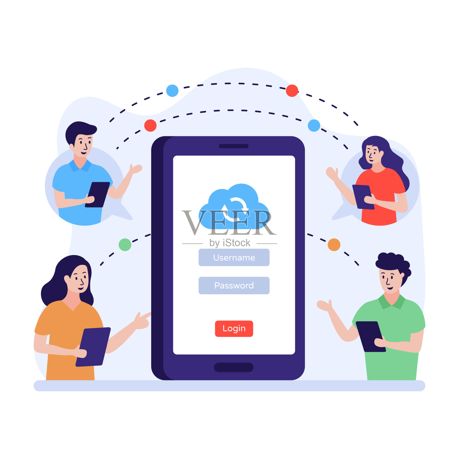 Web开发插画图片素材