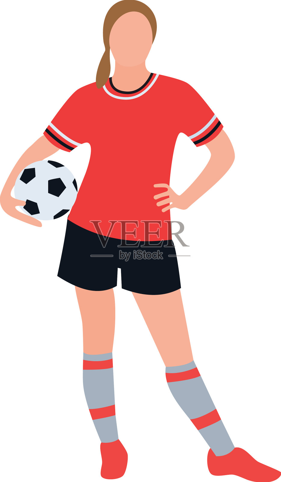 足球运动员设计元素图片