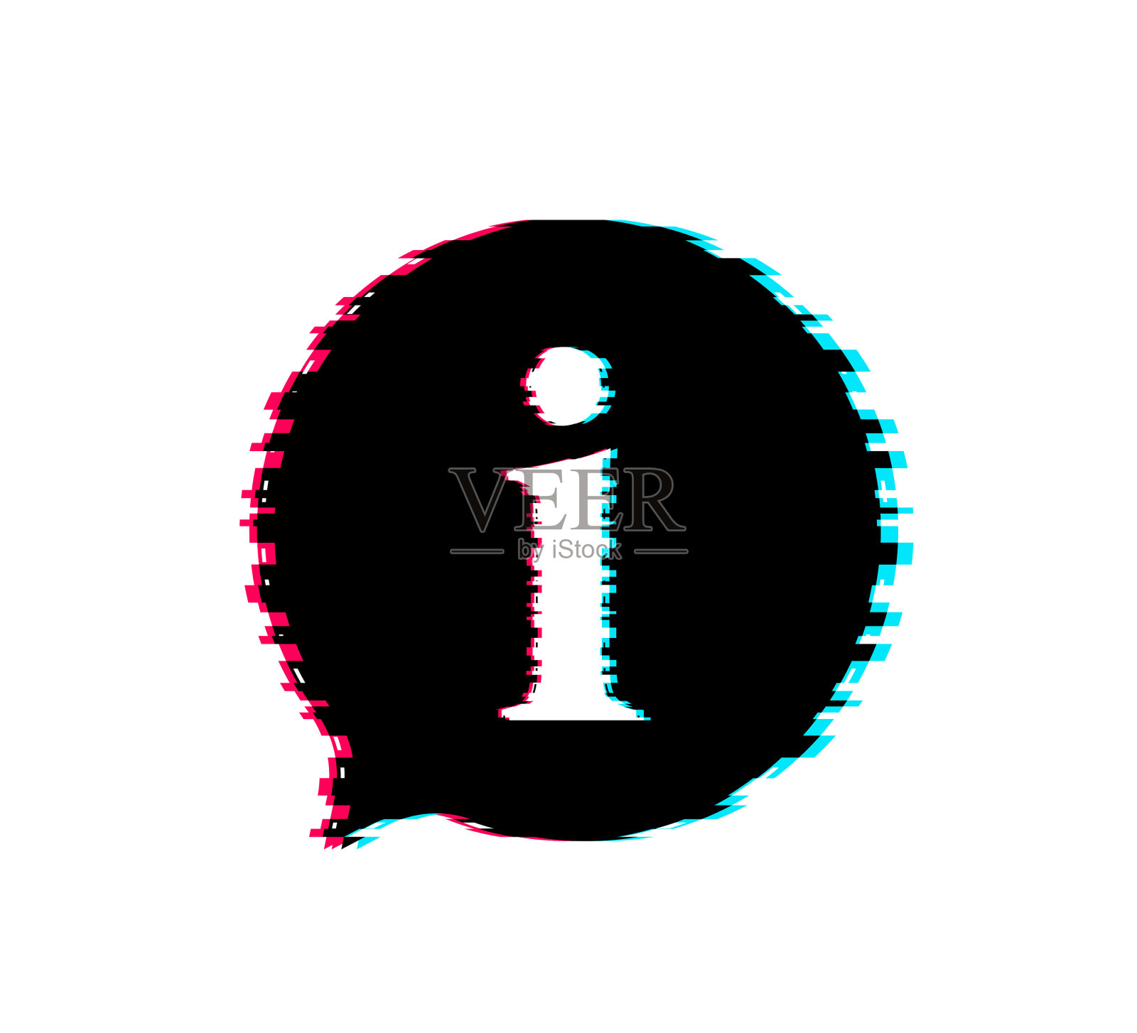 信息符号故障图标信息语音气泡图标素材