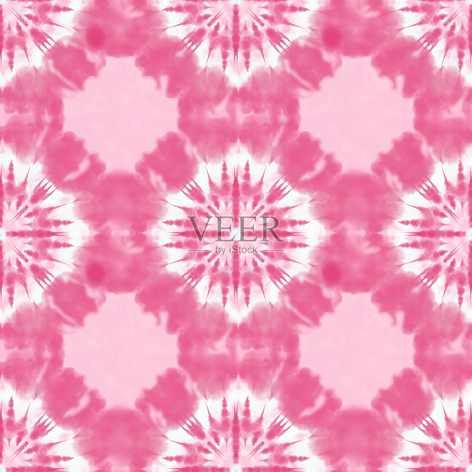 织物扎染条纹图案油墨背景波西米亚螺旋。嬉皮士染料画扎染漩涡Shibori扎染抽象蜡染无缝图案时尚幻想脏扎染水彩照片摄影图片