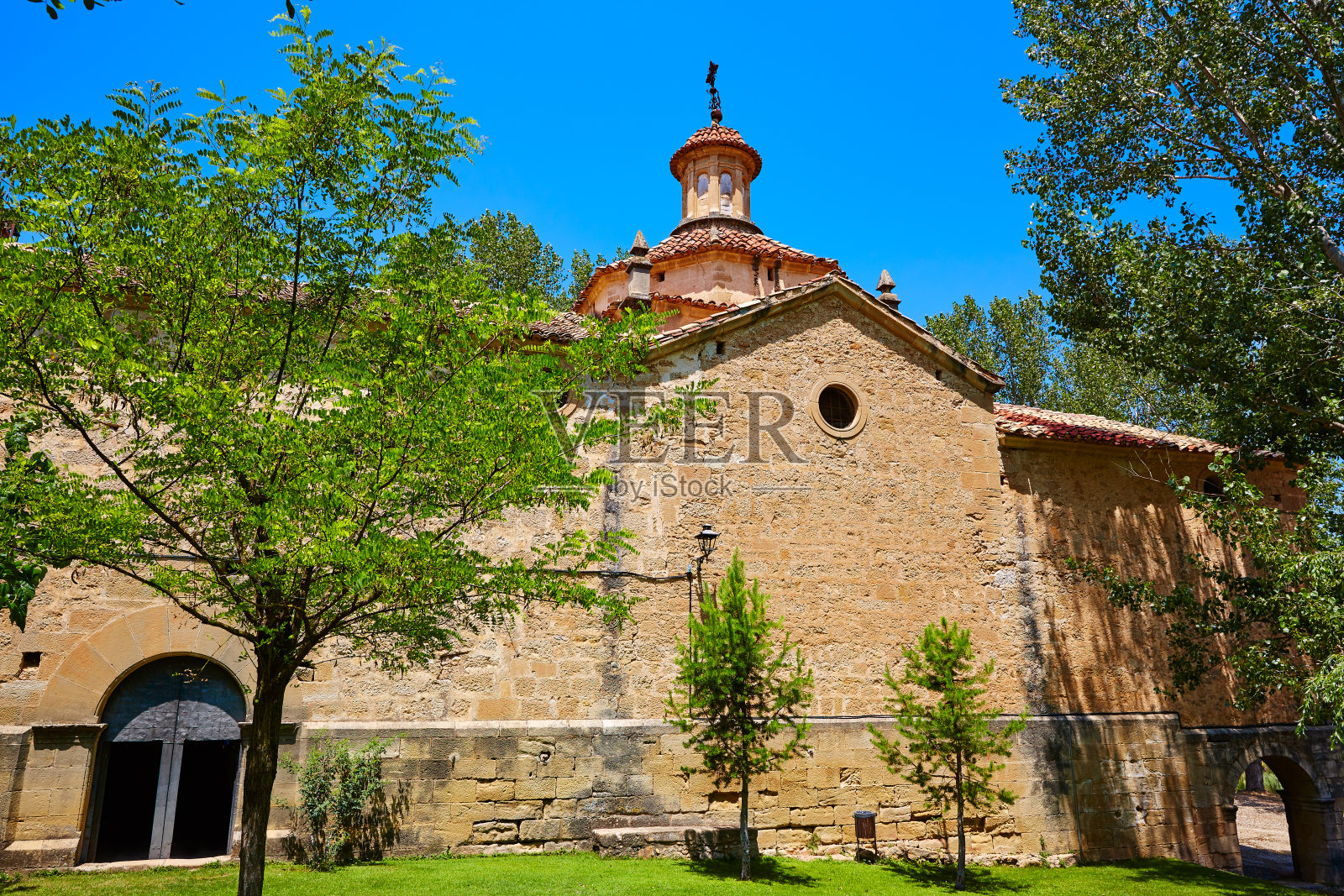 彭阿雅·德·塔斯塔文斯在西班牙村报道照片摄影图片