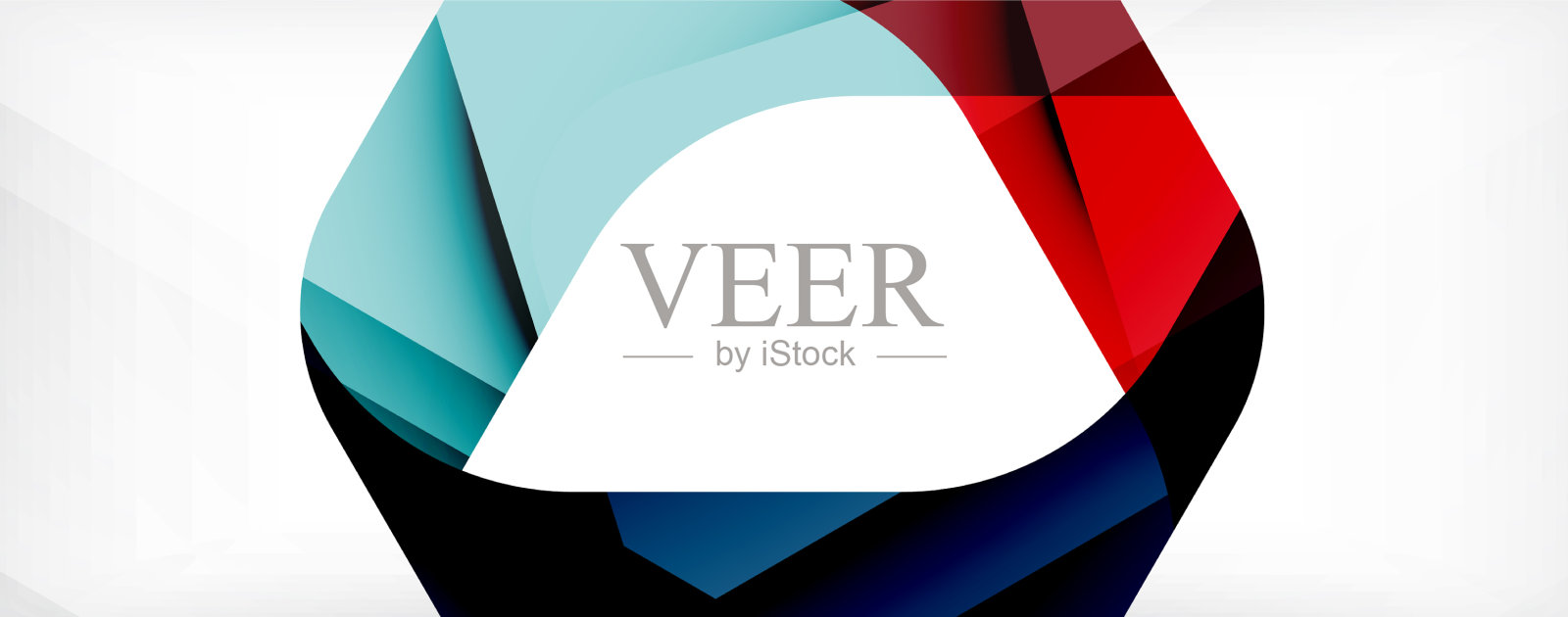 最小抽象背景-颜色重叠插画图片素材