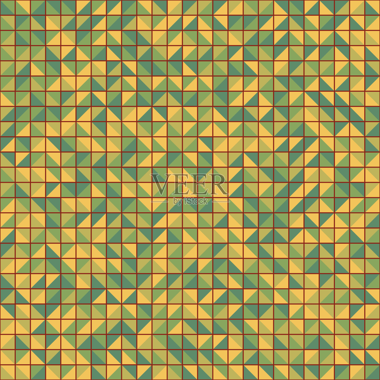 抽象几何图形生成计算艺术插图插画图片素材