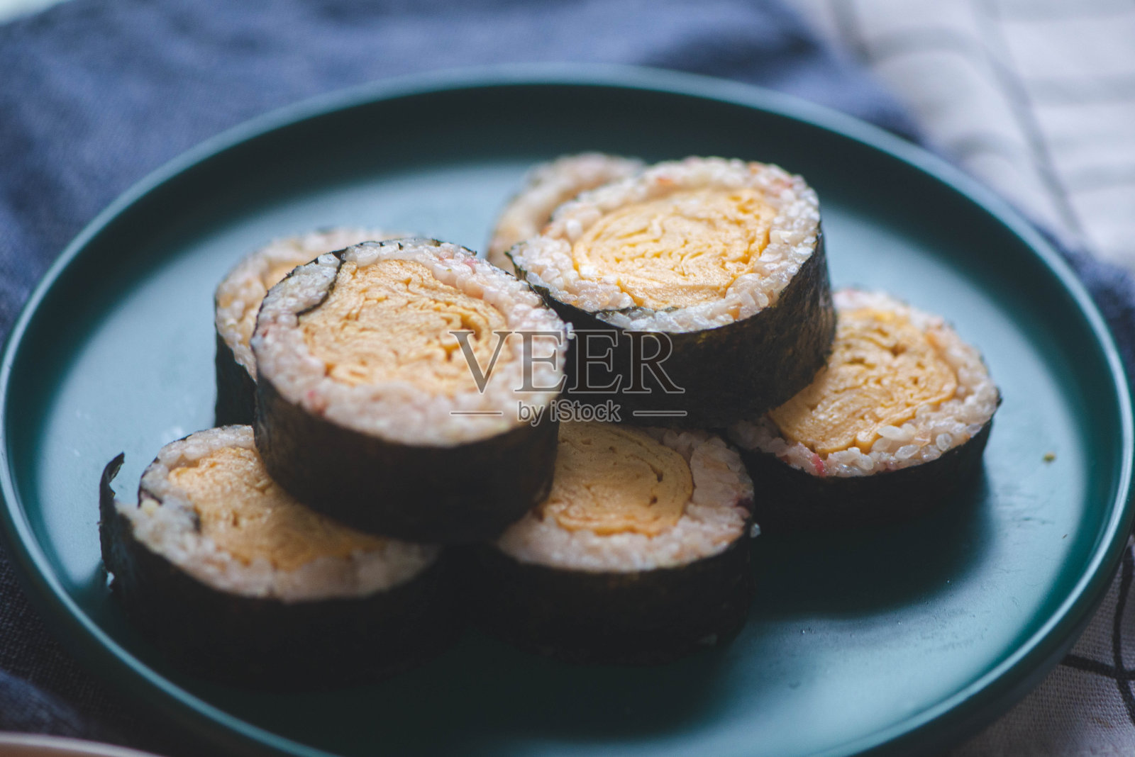 手工制作的寿司照片摄影图片