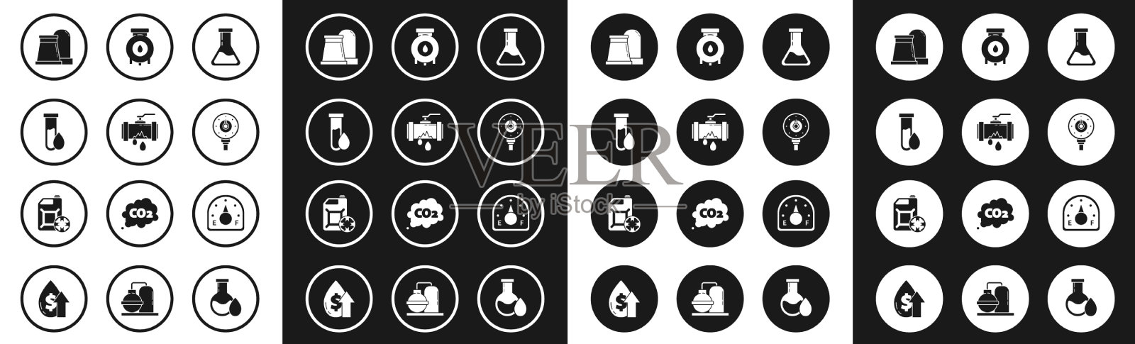 用破碎的金属管将试管和烧瓶固定图标素材