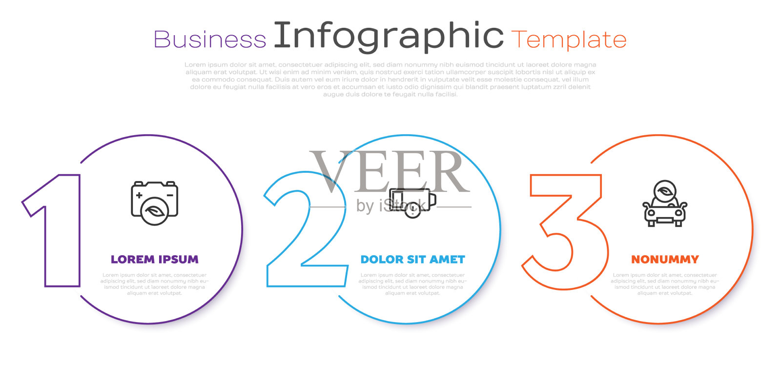 设置线路生态自然叶电池低和汽车插画图片素材